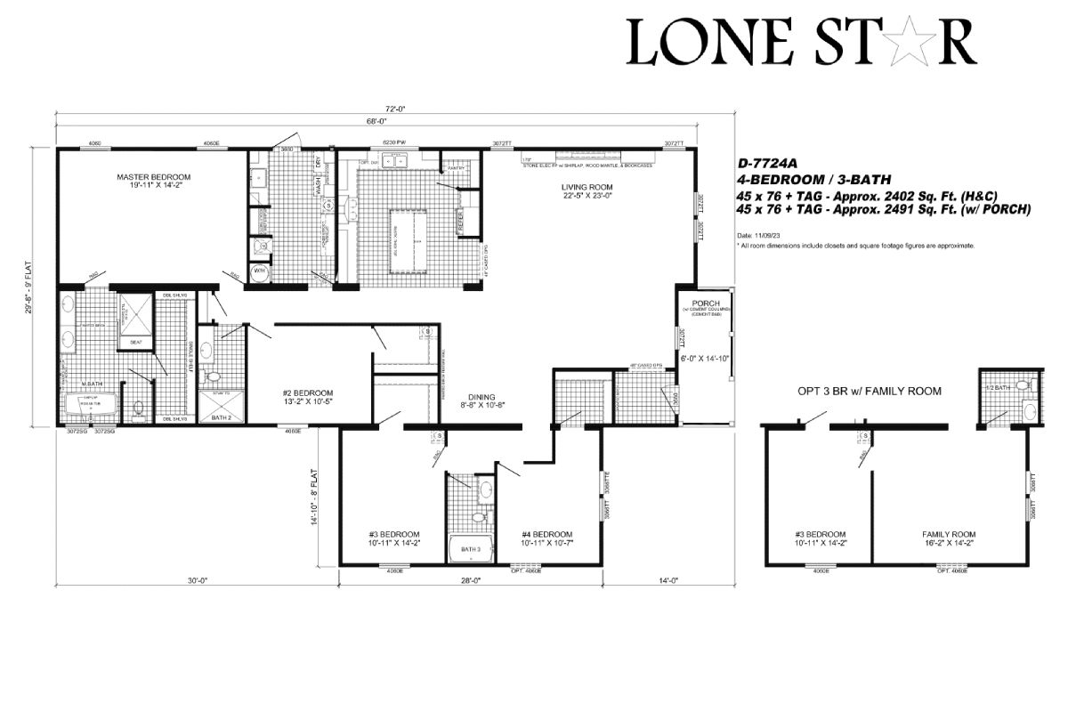 Deluxe Drywall Lonestar D7724A from Yurezz Home Center of Baxley